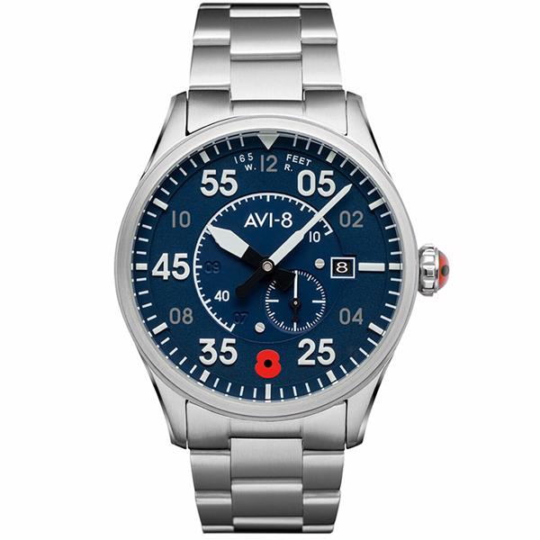 Køb dit nye AVI-8 model AV-4073-RBL, hos Urogsmykker.dk