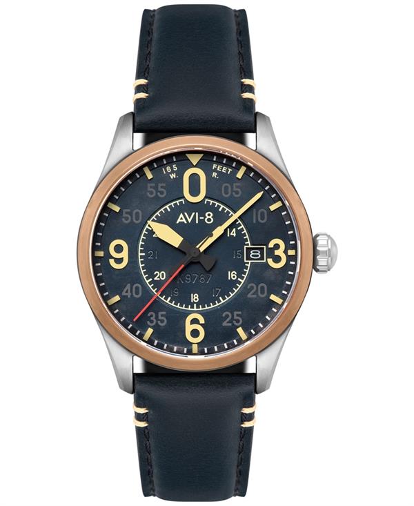 Japansk automatisk med dato Spitfire Smith Automatic ur fra AVI-8, AV-4090-05