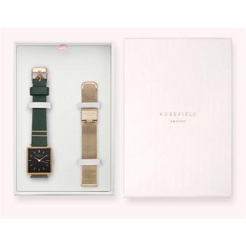Gift Box forgyldt stål Miyota dame ur fra Rosefield, BFGMG-X237