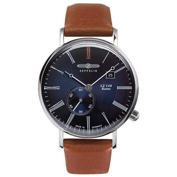 LZ120 Rome Rustfri stål Ronda 6004.D Herre ur fra Zeppelin, 7134-3