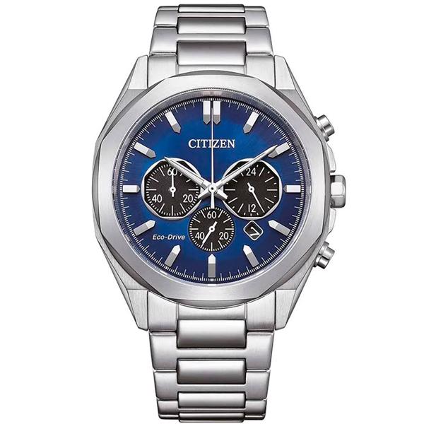 Eco-Drive Chronograph Stål ECO Drive Quartz Herre ur fra Citizen, CA4590-81L