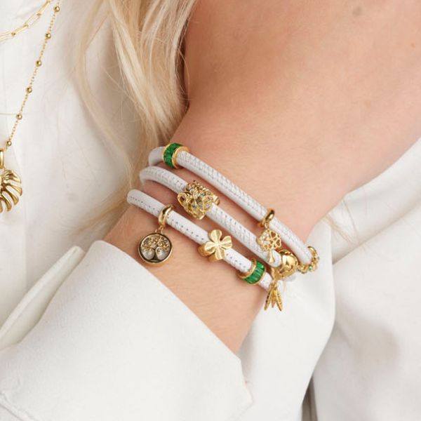 Læderarmbånd fra Christina