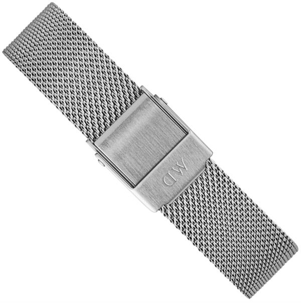 Daniel Wellington meshlænke - PETITE STERLING - 12 mm i stål