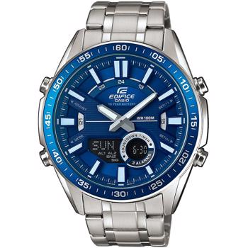 Edifice Stål Quartz herre ur fra Casio, EFV-C100D-2AVEF