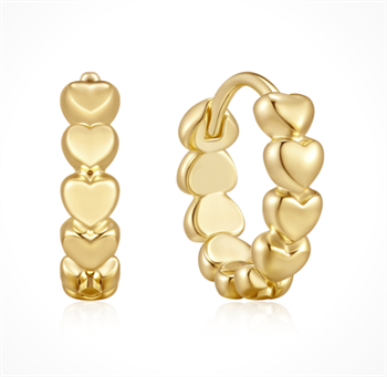 Støvring Design's Sølvforgyldt creoler