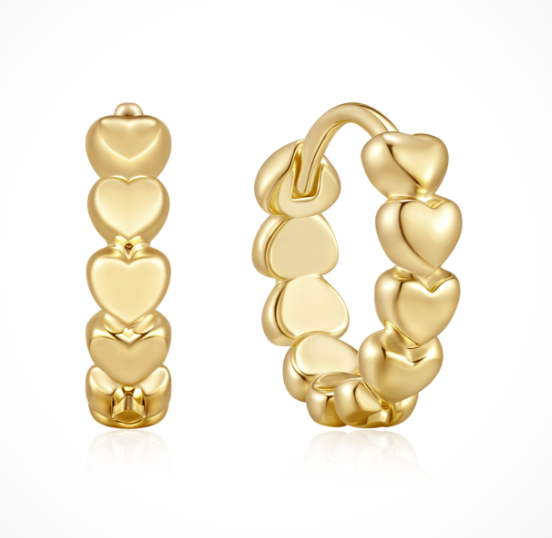 Støvring Design\'s Sølvforgyldt creoler