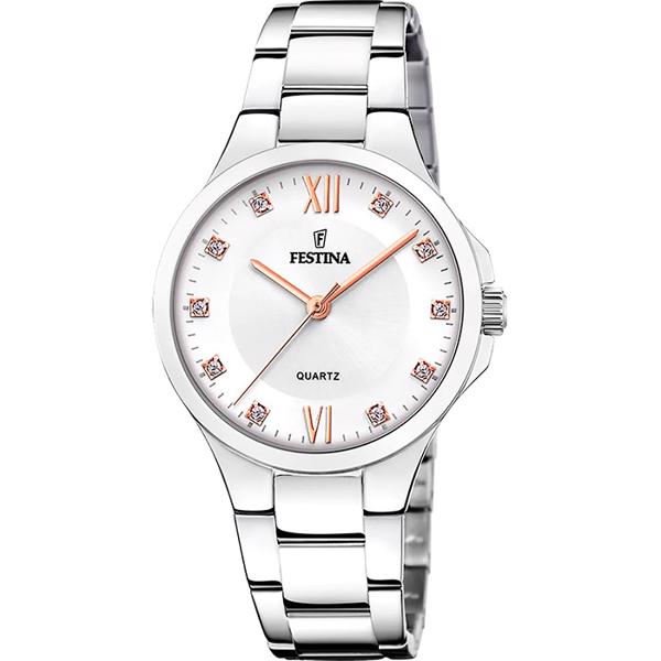 Mademoiselle Stål quartz dame ur fra Festina, F20582/1