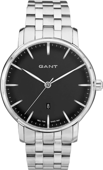 Gant Franklin Black Metal herreur i stål