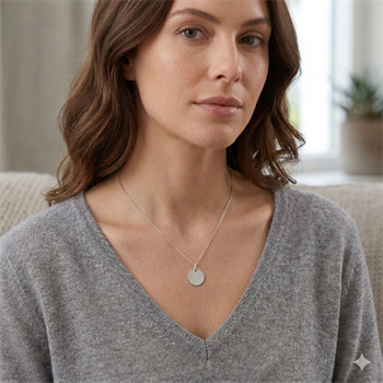 Joanli Nor's Rhd. sølv kæde ESTELNOR 12mm fisk