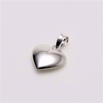NOA Kids Jewellery sølvvedhæng med hjerte til børn