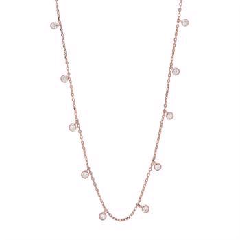 UrogSmykker.dk har Model 245153-4, Rosa forgyldt sterling sølv