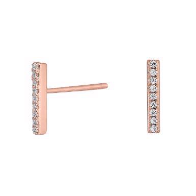 UrogSmykker.dk har Model 345255-4, Rosa forgyldt sterling sølv