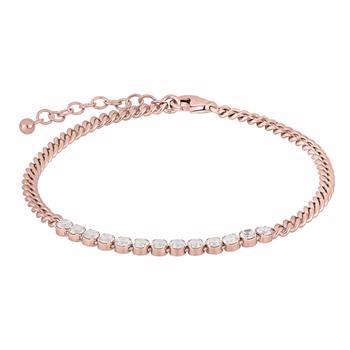 UrogSmykker.dk har Model 852001-4, rosa forgyldt sterling sølv