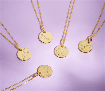 Joanli Nor's Forgyldt sølv kæde ESTELNOR 12mm fisk