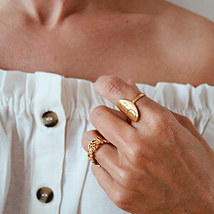 Lækre sølv ringe fra Izabel - meget populære og dig din helt stil