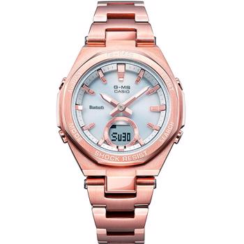 Baby G Solar Forgyldt stål Quartz herre ur fra Casio, MSG-B100DG-4AER