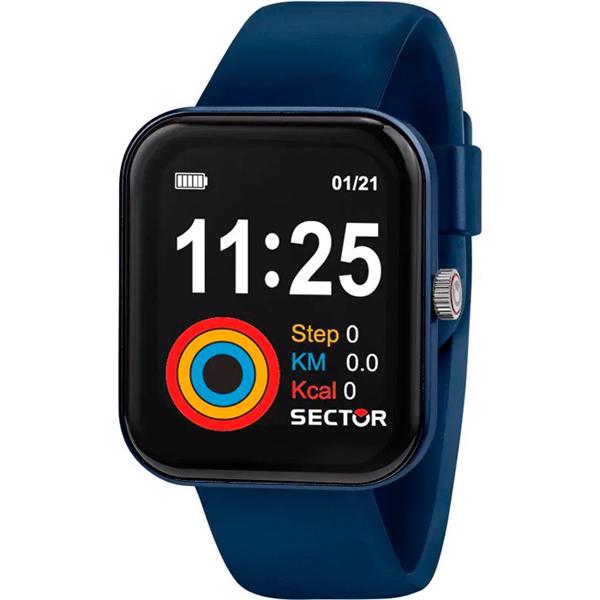 Smartwatch Plastik Digital Herre ur fra Sector, R3251282007