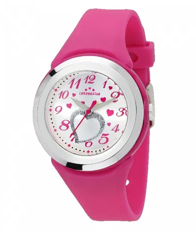 Teenager pink Quartz Pige ur fra Chronostar