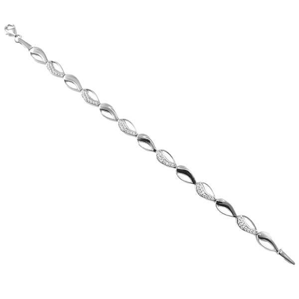 925 sterling sølv halskæde  med rhodineret overflade fra Randers Sølv