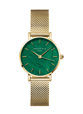 The Small Edit Forgyldt stål Miyota dame ur fra Rosefield, SEEGMG-SE72