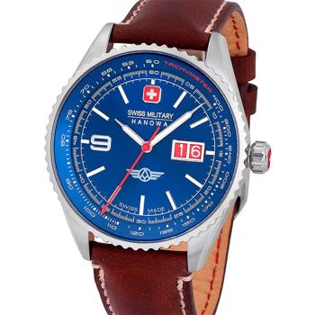 Afterburn Stål quartz herre ur fra Swiss Militay By Hanowa, SMWGB2101002
