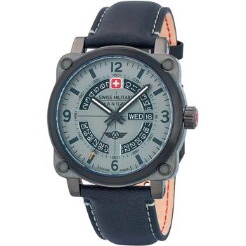 Aerograph PVD coated stål quartz herre ur fra Swiss Militay By Hanowa, SMWGB2101140