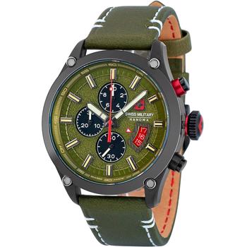 Blackbird Stål quartz herre ur fra Swiss Militay By Hanowa, SMWGC2101430