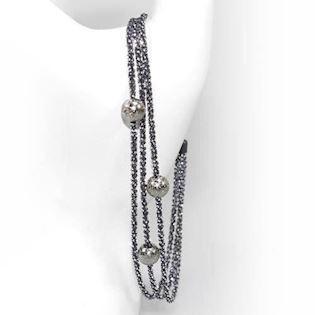 925 sterling sølv Starlight Beads halskæde oxyderet fra San Design