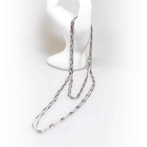 925 sterling sølv Links of joy by San halskæde blank fra San Design, 80 cm