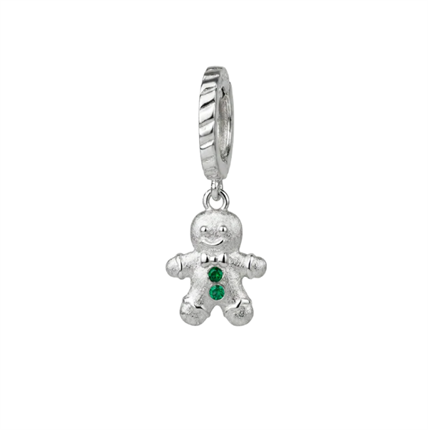 Christina Jewelry & Watches Ginger Bread charm 6 mm i sølv