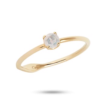  My Precious - Mom Fingerring med månesten Fra Carré