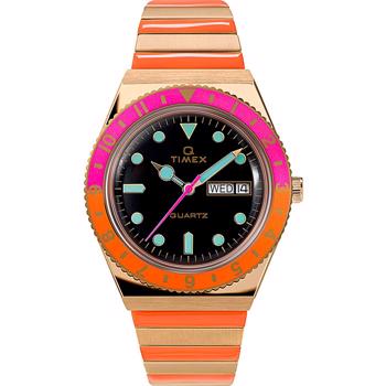 Malibu Forgyldt stål Quartz dame ur fra Timex, TW2U81600