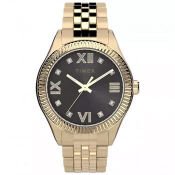 Legacy Forgyldt stål Quartz dame ur fra Timex, TW2V45700