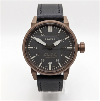  Stål/bronzefarvet Quartz Herre ur fra TSOVET, RS 771710-45