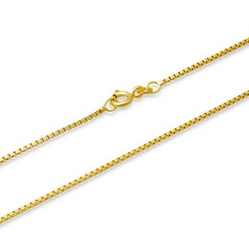 Venezia kæde 0,9/42, 8 karat