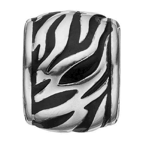 Christina Collect 925 sterling sølv Zebra sølvring med zebra motiv, model 630-S75