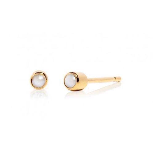 Image of 925 sterling sølv Romance No Thanks Ørestikker med 23 kt forgyldt overflade fra Carré