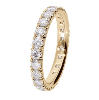 18 kt rødguld Revolution Alliance ring fra Houmann Diamond Collection med 0,37 ct til 3,67 ct diamanter