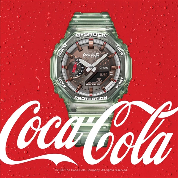 Casio G-Shock Limited edition Coca-Cola Collaboration