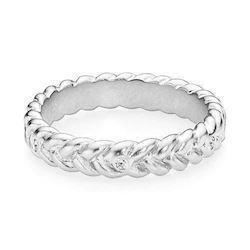 Image of Love Braid-small, sølv ring fra Izabel Camille