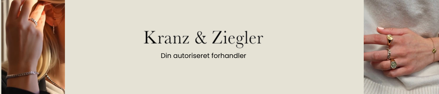 De populære Kranz & Ziegler ringe her hos Urogsmykker.dk