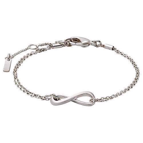 Image of Forsølvet messing Classic Fashion Silver armbånd fra Pilgrim