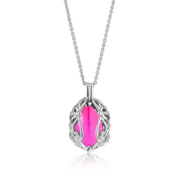 Blicher Fuglsang\'s Smykke Æg med Pink Onyx