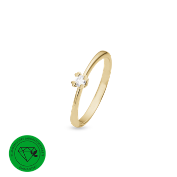 Aagaard's MARY Ring 8K LG DIAM 0,10CT W/VS