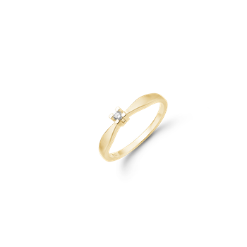 Aagaard's ETERNITY 8KT D.RING  1X0,05CT WSI 4/GRAB