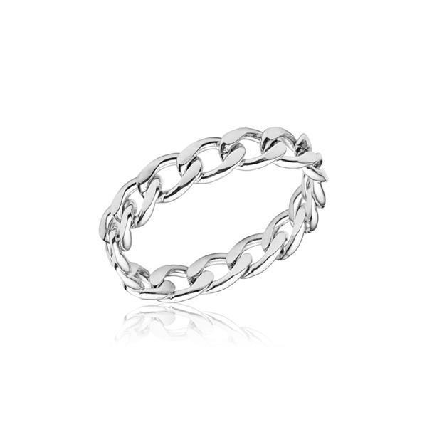 Blicher Fuglsang\'s Panser ring i Sølv