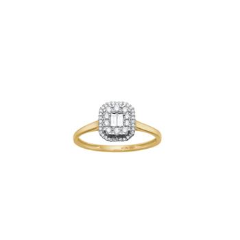 Siersbøl's 14kt. guldring m. 0,20 W/SI