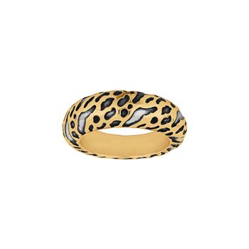 SHAPE Sølv forgyldt ring Leopard, fra Siersbøl Shape