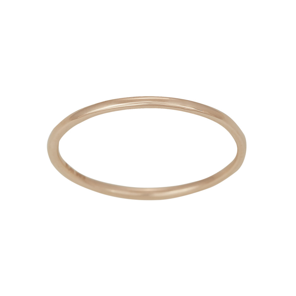 Siersbøl\'s 14 kt. guldring - glat