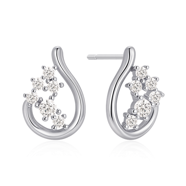 Støvring Design\'s Sølv ørestikker